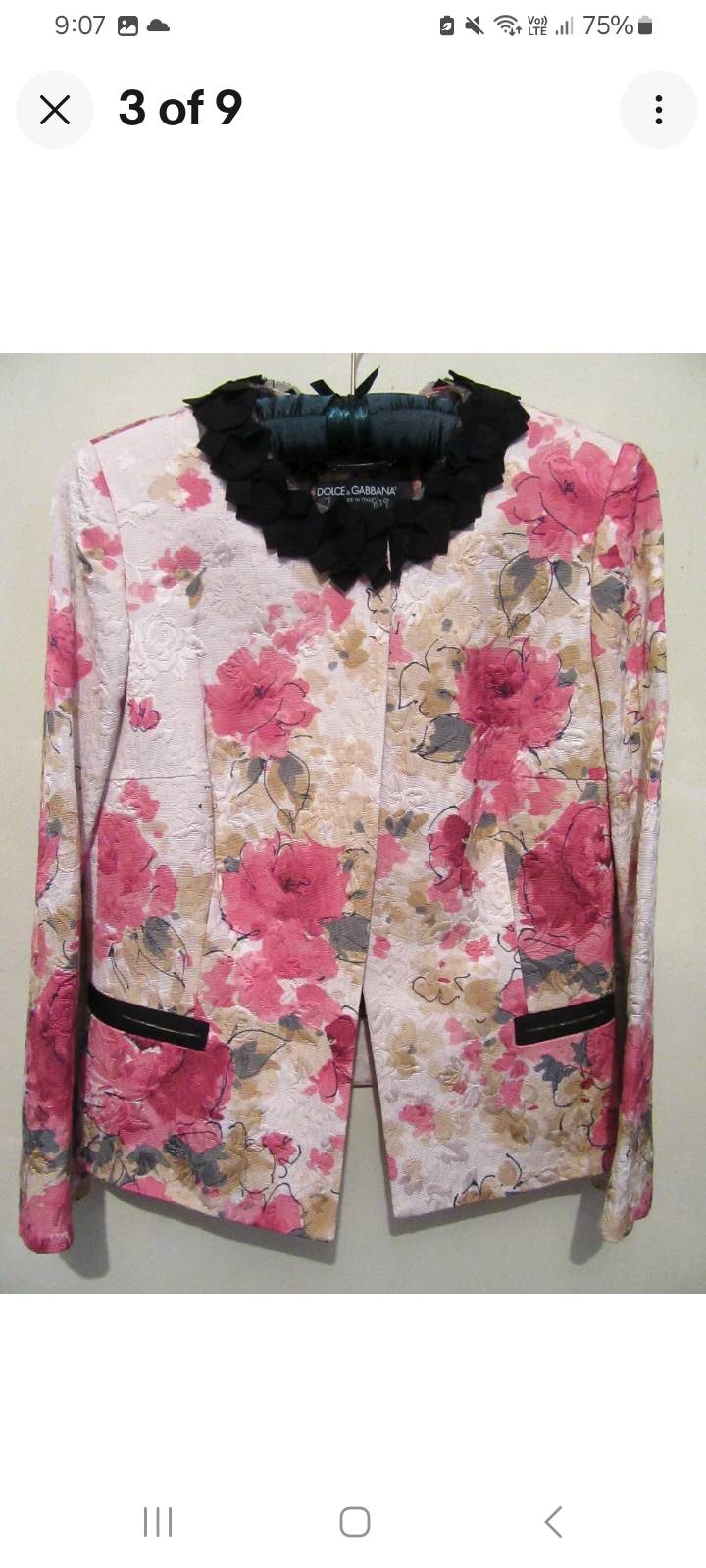 Chaqueta Dolce & Gabbana Floral — imagen 2
