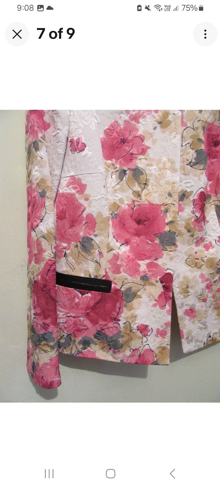 Chaqueta Dolce & Gabbana Floral — imagen 4