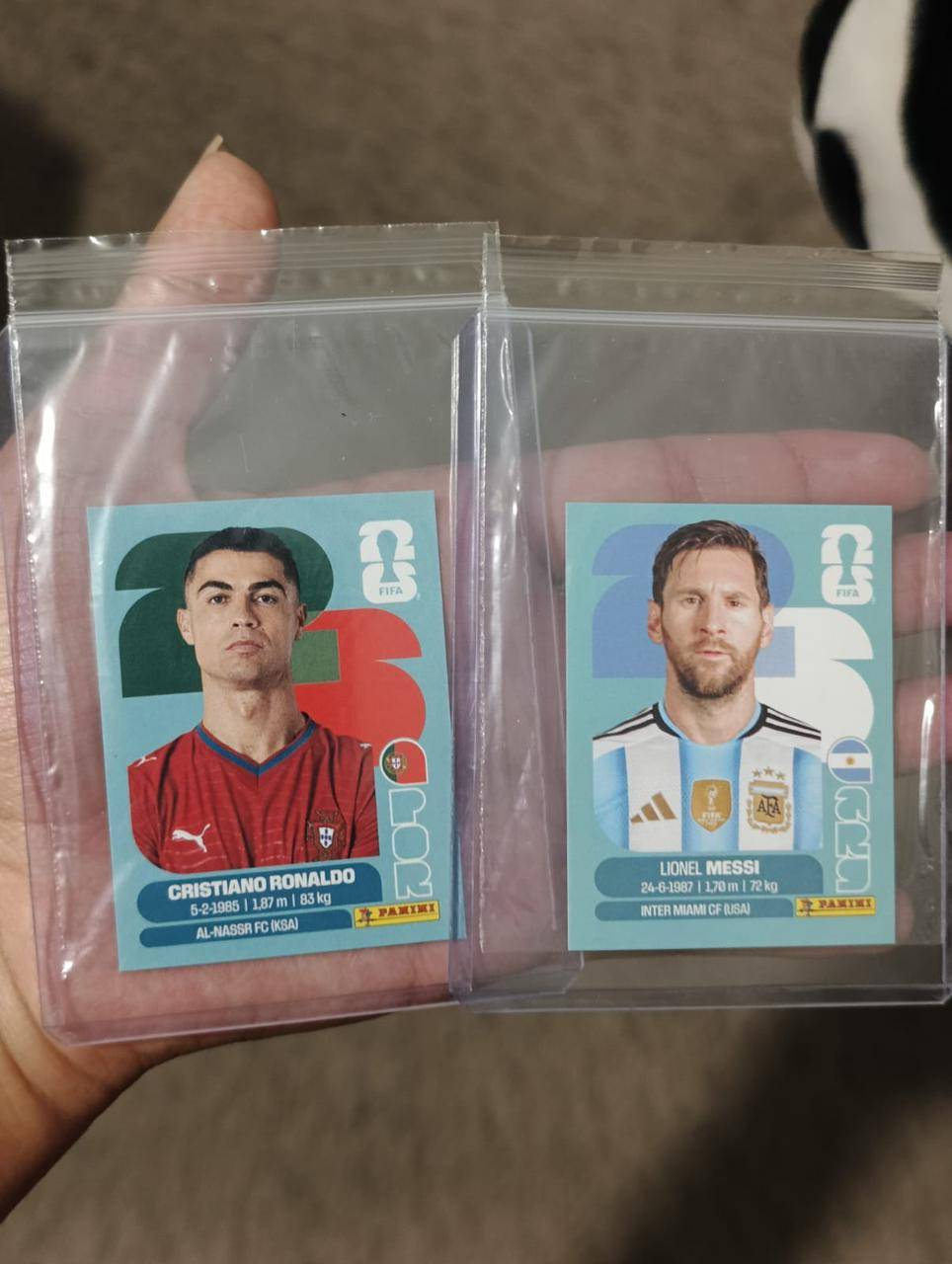 Figuritas coleccionables de panini