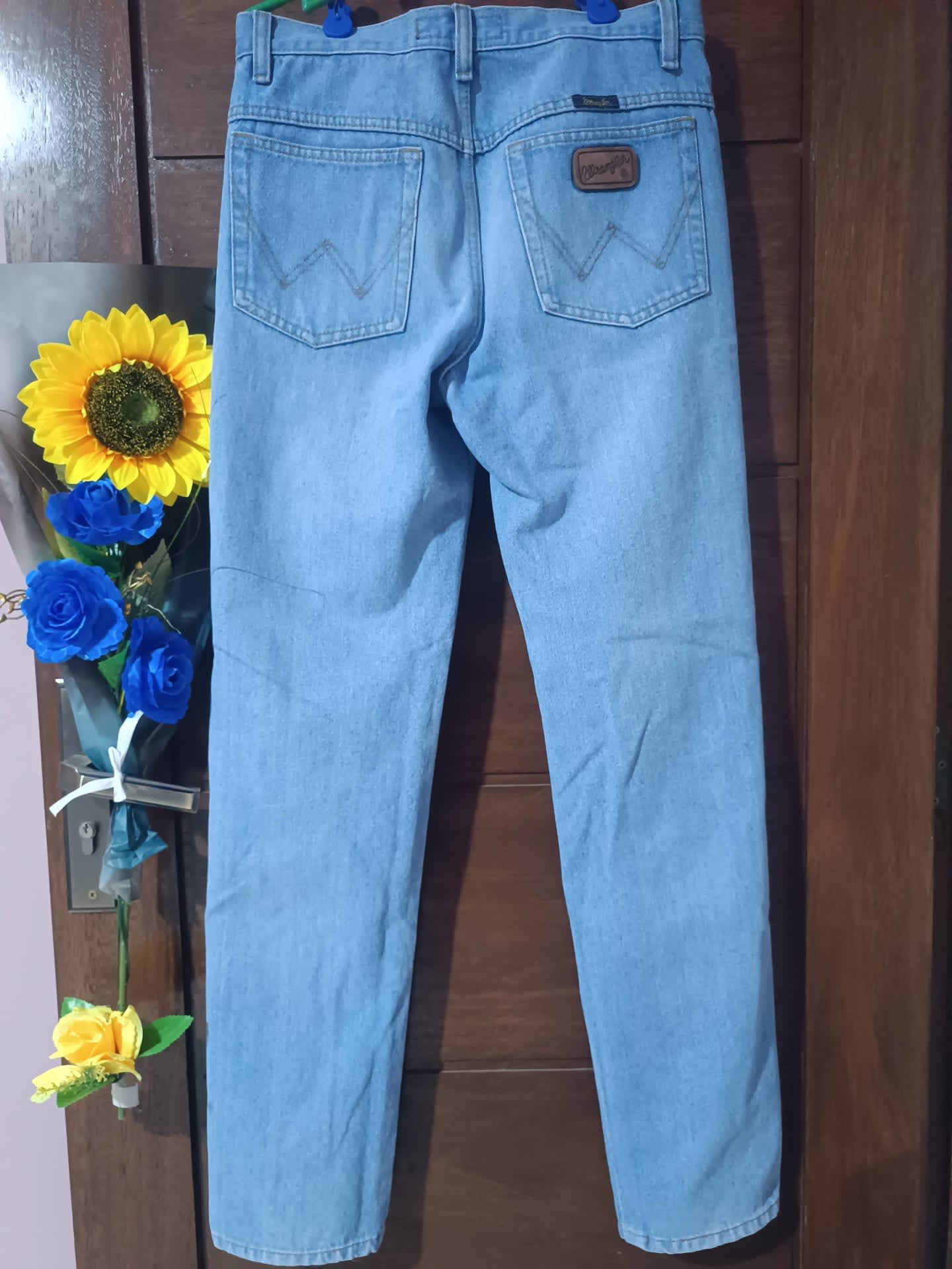 Jeans Wrangler Originales Azul Claro — imagen 2