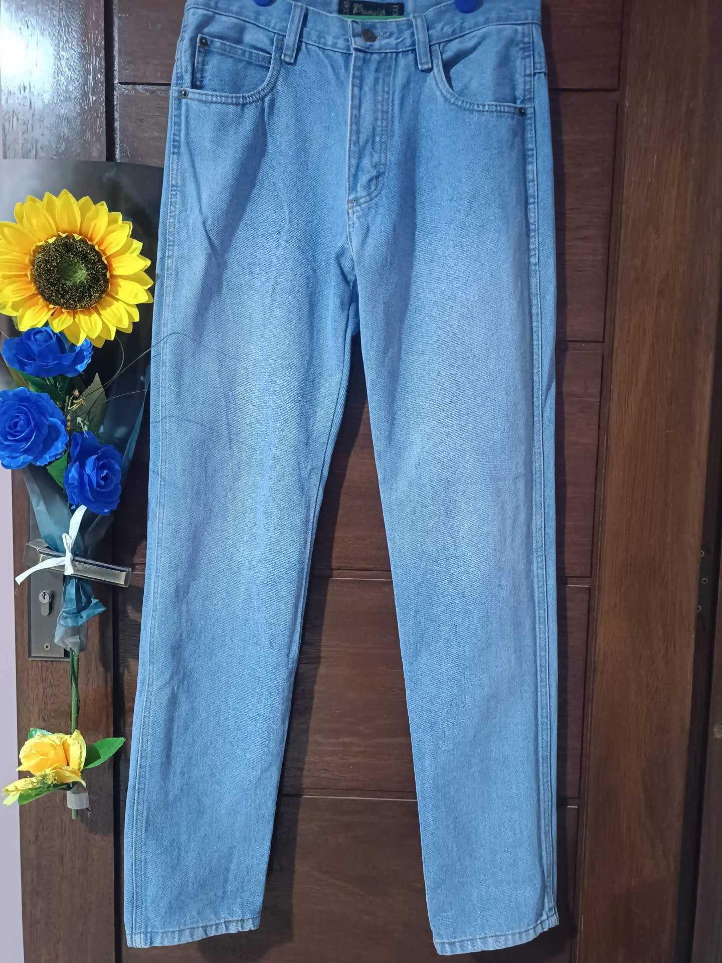 Jeans Wrangler Originales Azul Claro