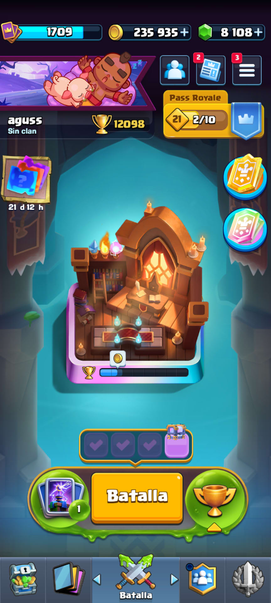 Cuenta Clash Royal,brawl stars,free fire — imagen 3