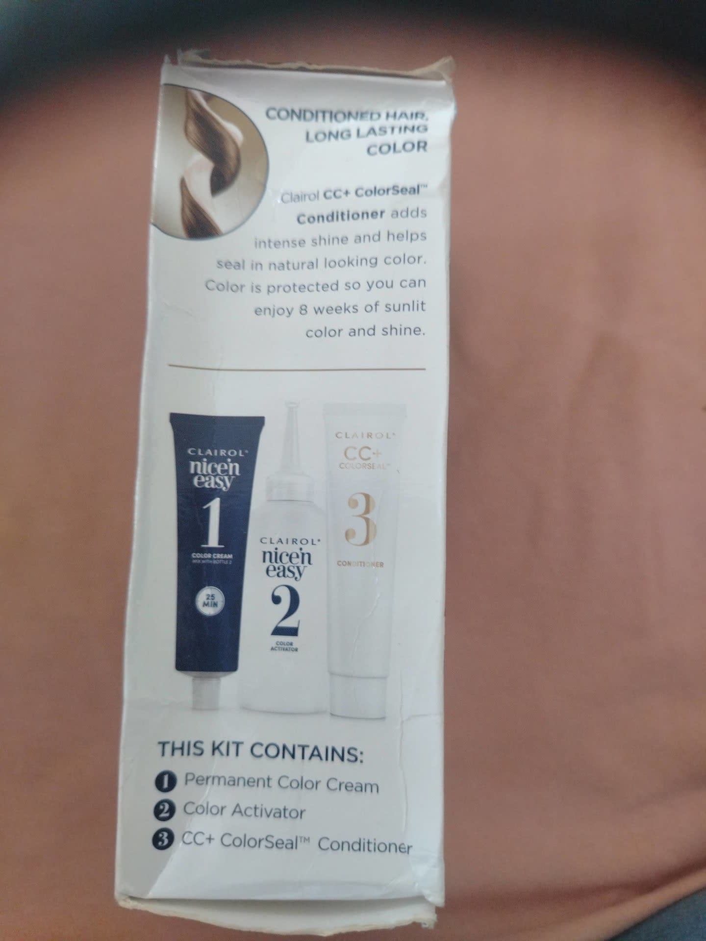 Tinte Clairol Nice'n Easy Castaño Claro — imagen 3