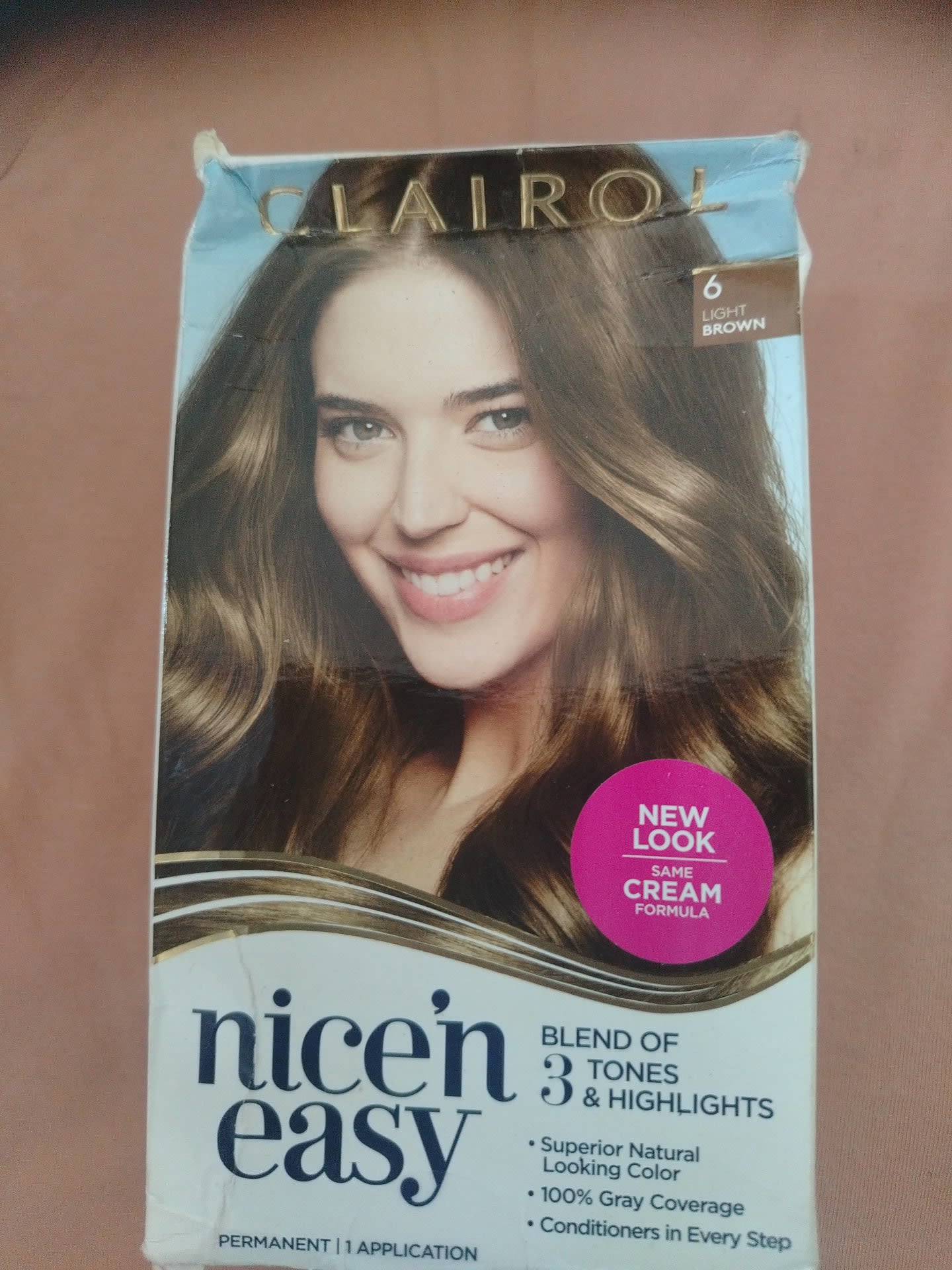 Tinte Clairol Nice'n Easy Castaño Claro