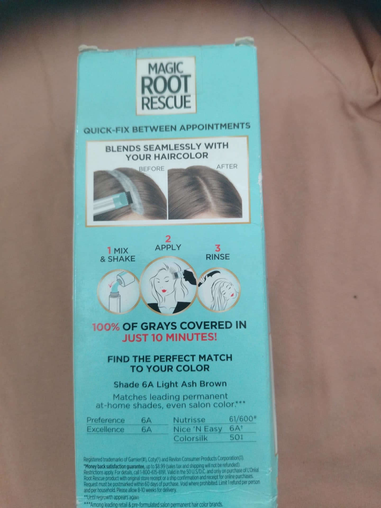 L'Oréal Root Rescue 6A Castaño Claro — imagen 2