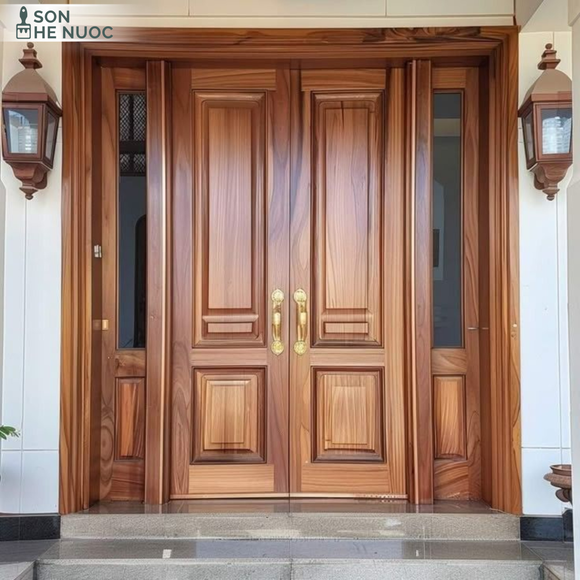 Lợi ích của sơn sắt giả gỗ