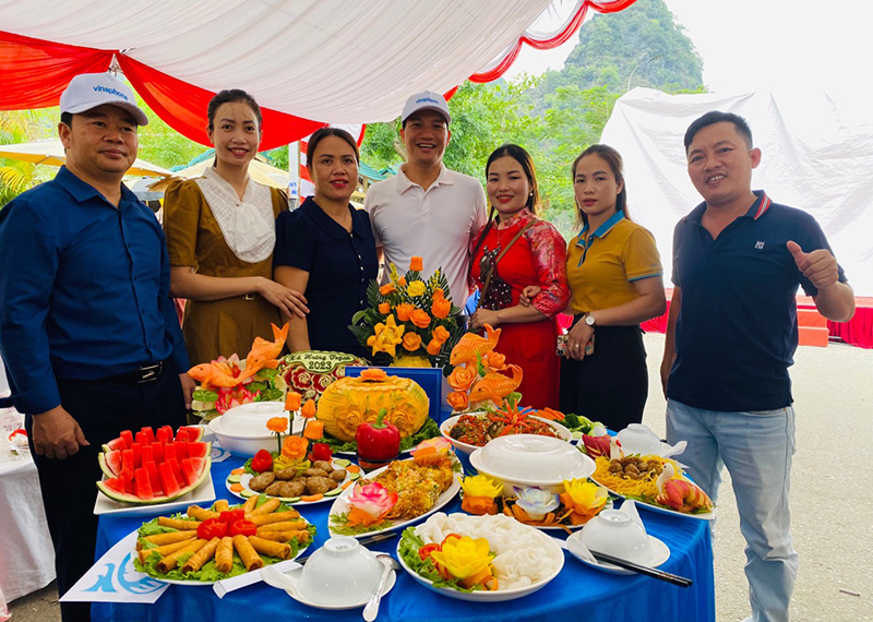 Nhiều món ăn ngon, đặc sắc được chế biến từ cá trắm sông Son.