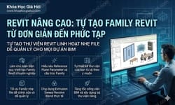 Khóa Học Revit Nâng Cao: Tự Tạo Family Revit Từ Đơn Giản Đến Phức Tạp