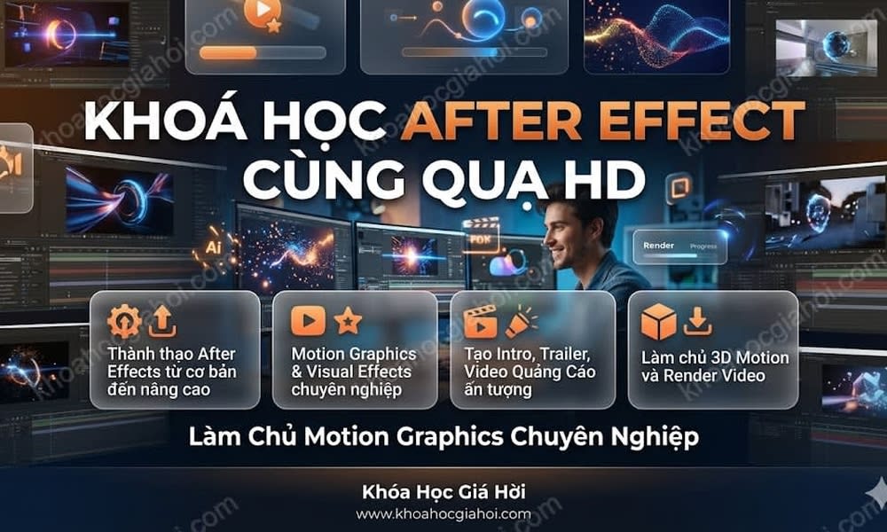 Khoá Học After Effect Cùng Quạ HD