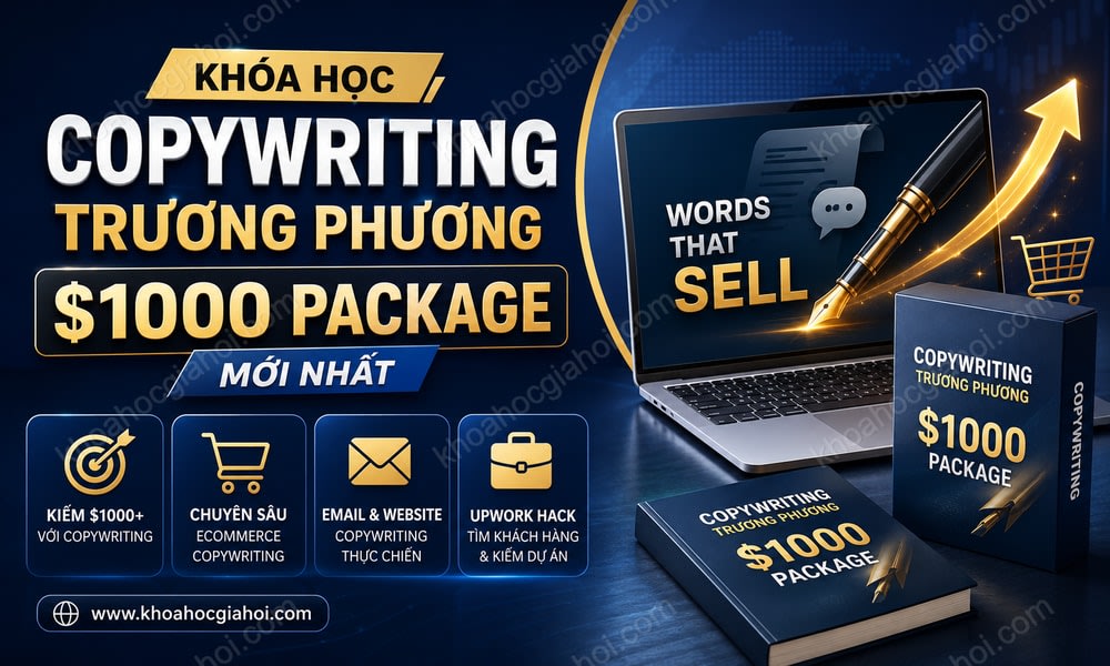 Khóa Học Copywriting Trương Phương – $1000 Package Mới Nhất