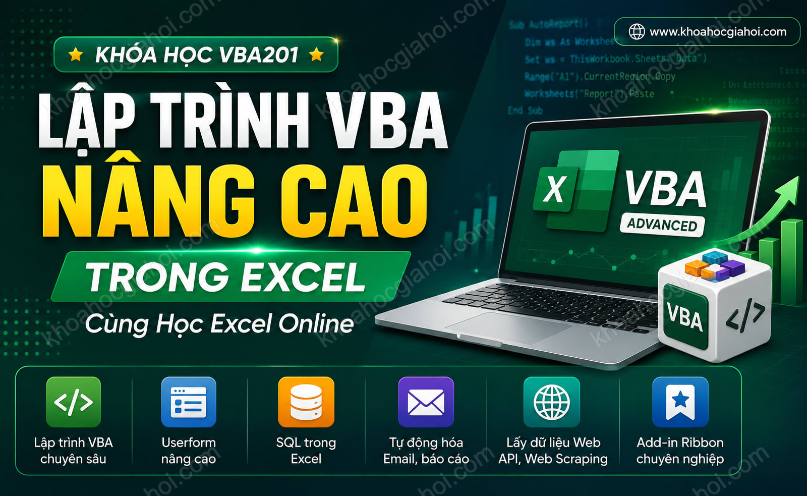 Lập Trình Vba Nâng Cao Trong Excel Cùng Học Excel Online