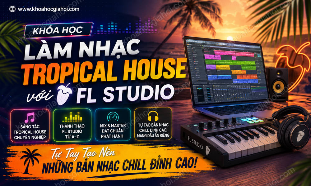 Học Làm Nhạc Tropical House Với FL Studio