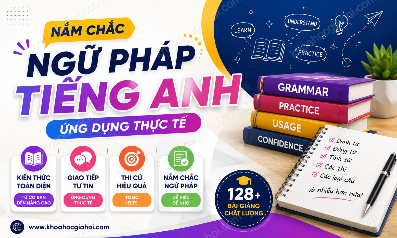 Khóa Học Ngữ Pháp Tiếng Anh Ứng Dụng