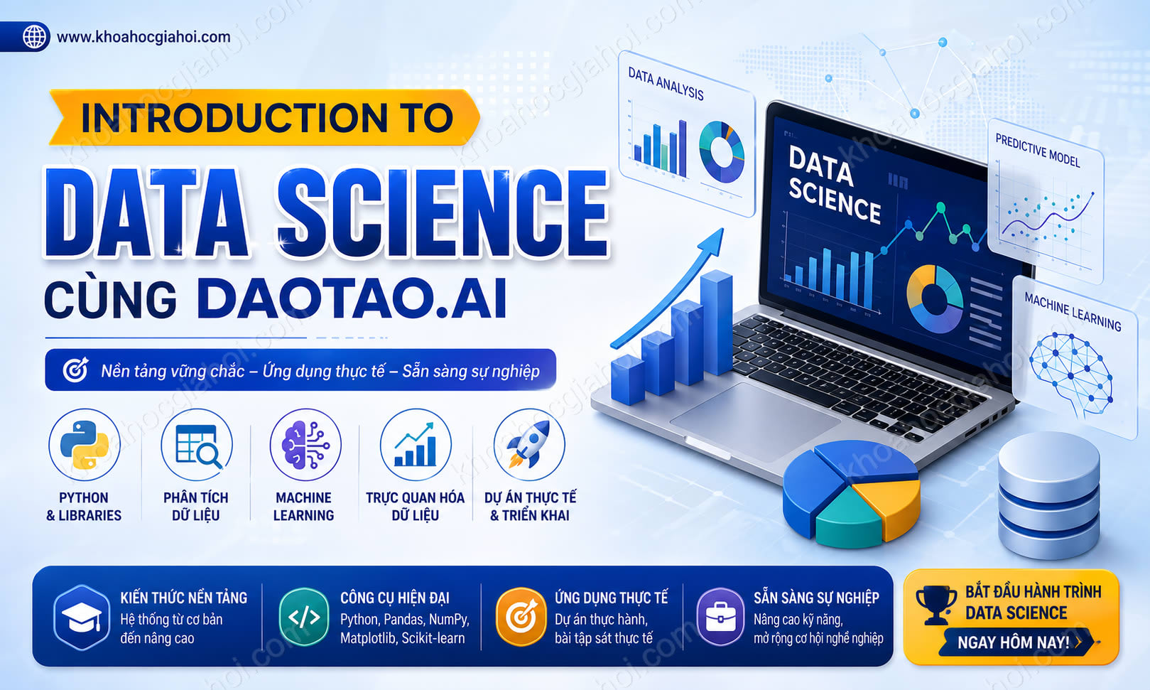 Khóa Học Introduction To Data Science Cùng Daotao.ai