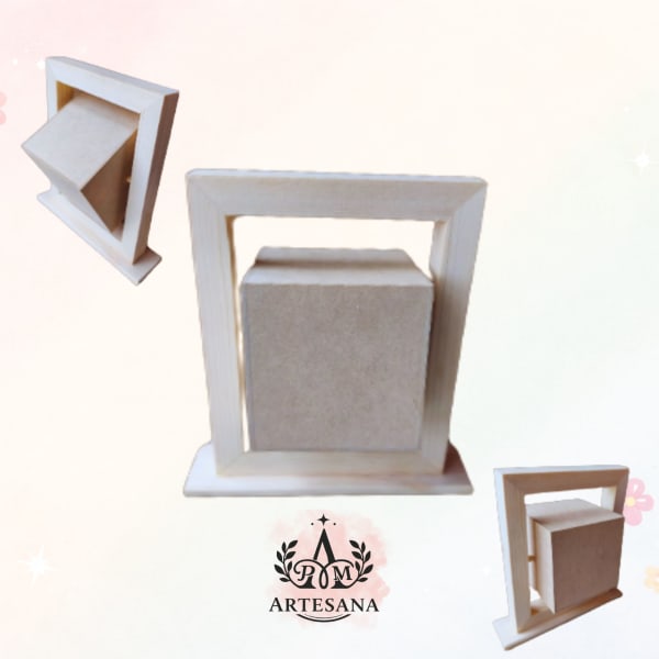 Portarretrato Cubo 10x10 cm