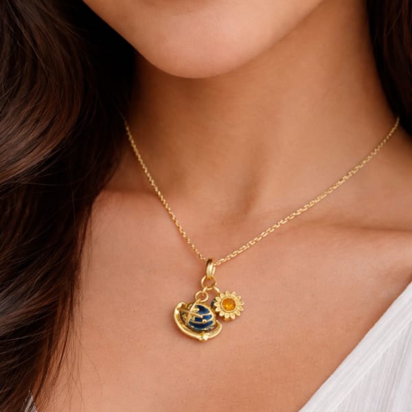 Collar Universo & Girasol ✨🌻