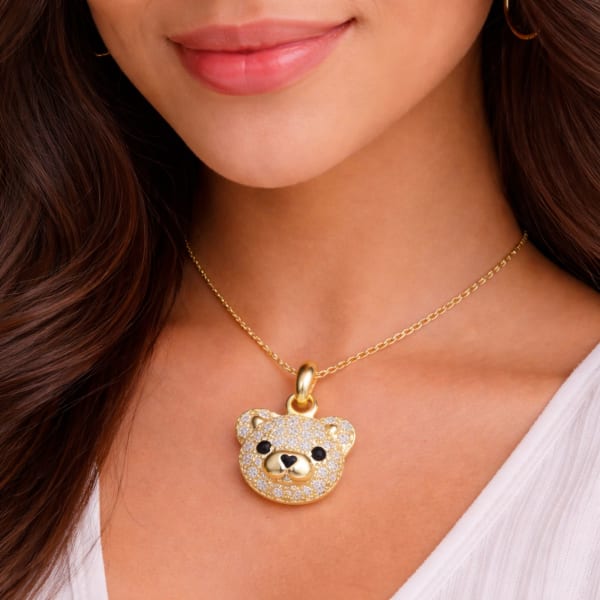 Collar Osito Brillante ✨🐻