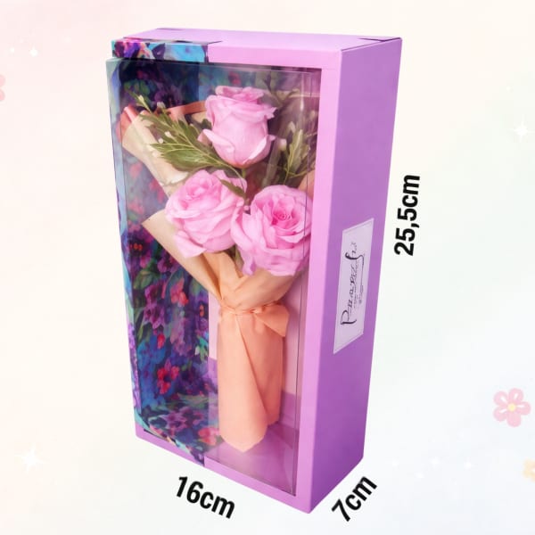 Estuche Rosas Mediano