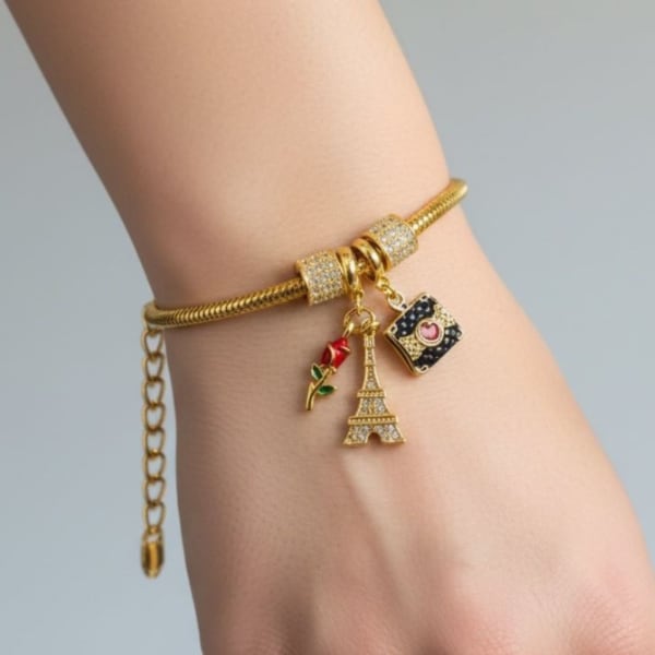 Pulsera Paris Rosa