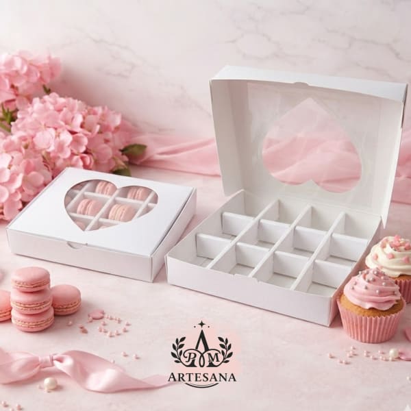 Caja Chocolatera Corazón