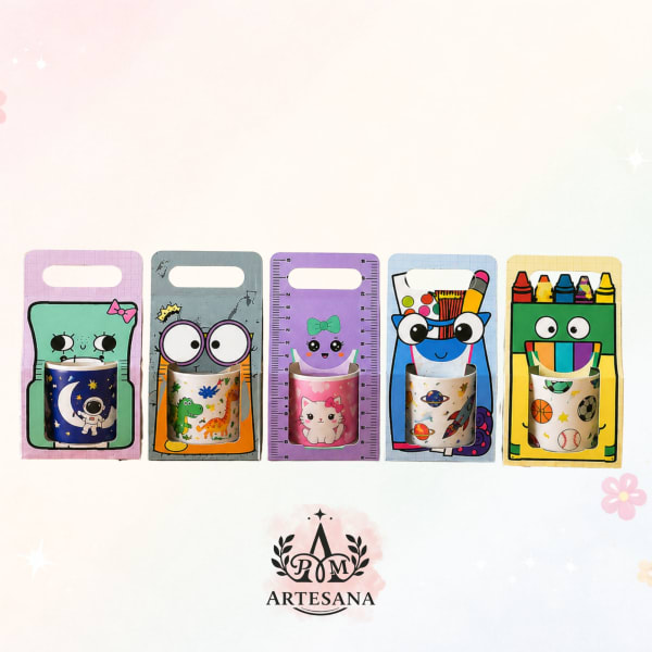 Cajita para Mug Infantil Surtida