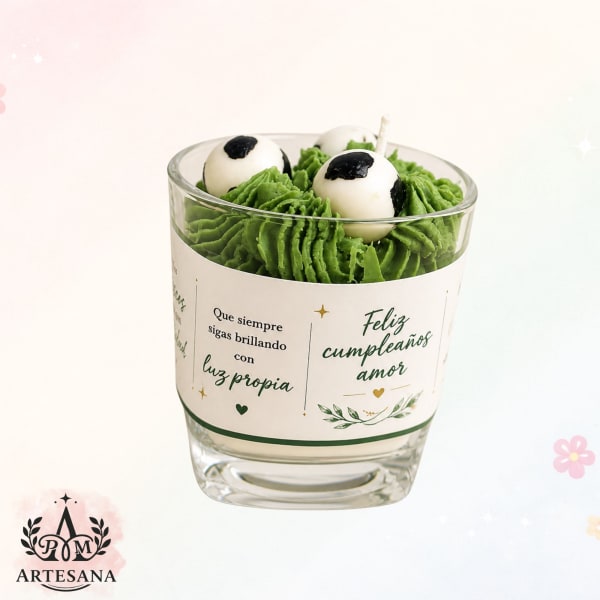 Vela Futbol Personalizada