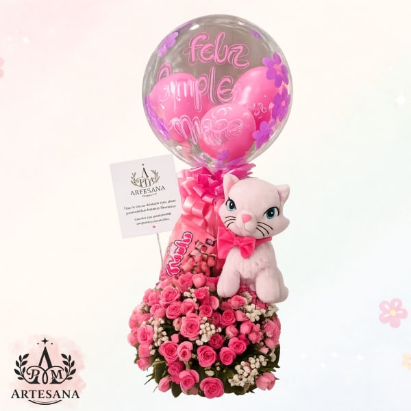 🎀 Arreglo Floral Marie Deluxe