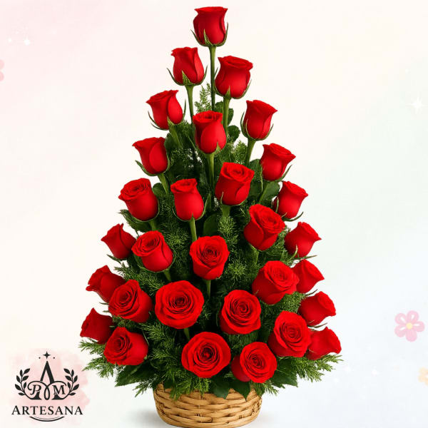 🌹 Torre de Rosas Eternas