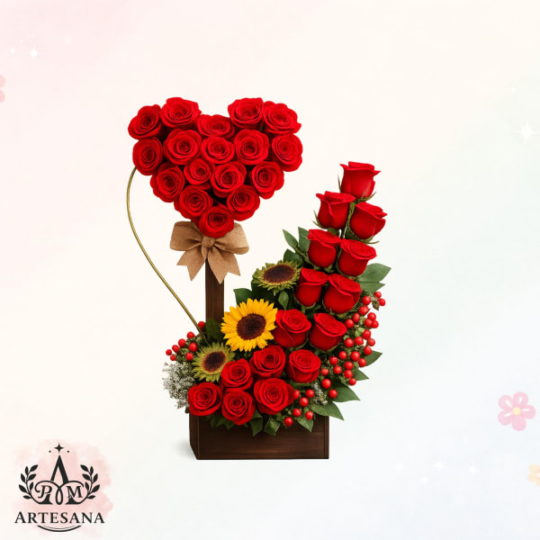 ❤️ Jardín de Amor Eterno