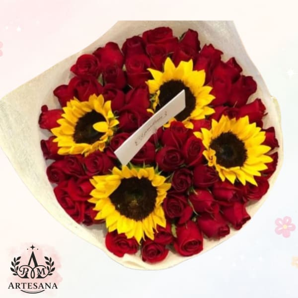 🌻 Ramo Premium Destellos de Sol