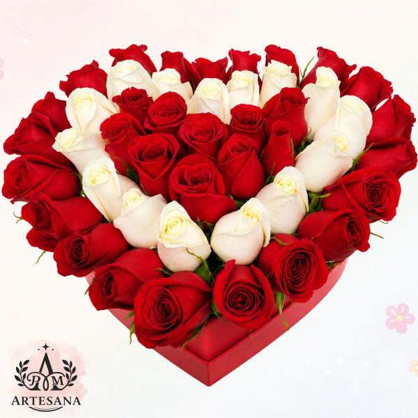 💝 Box Luxury Corazón "Sinfonía Romántica"