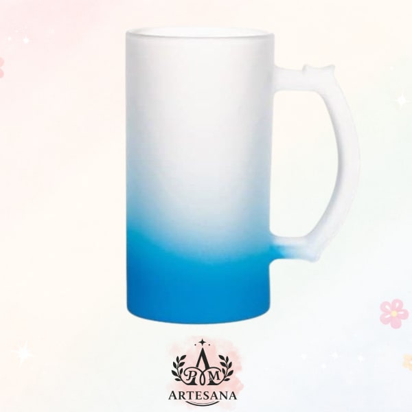 Mug Cervecero Color Opalizado