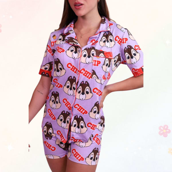 Pijama Botones 2 Piezas
