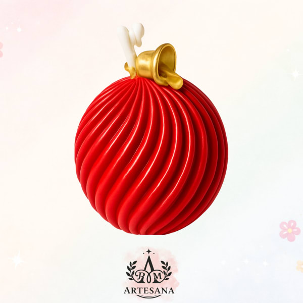 🎄 Vela Esfera Navideña