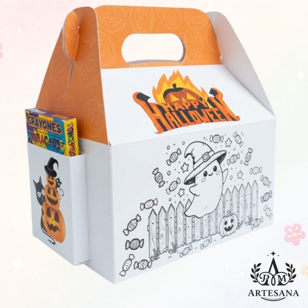 Caja Colorea Halloween