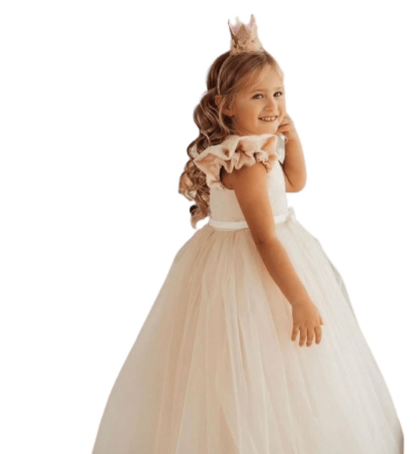 Model showcasing Children's Dresses