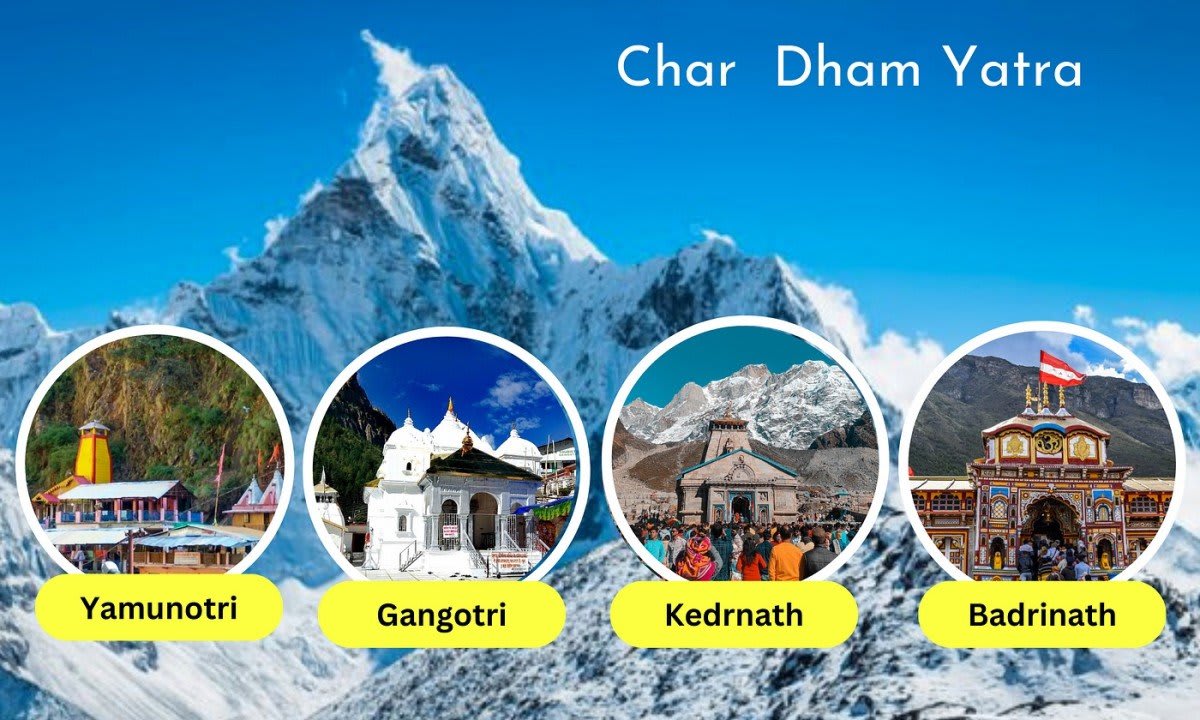 Char Dham Yatra - Gangotri, Yamunotri, Kedarnath, Badrinath
