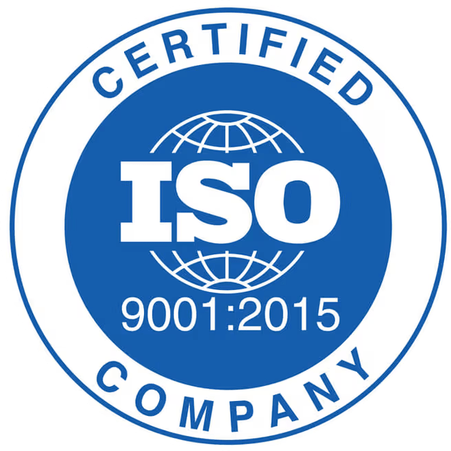 ISO 9001 Certified
