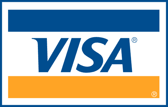 Visa Credit and Debit Cards Accepted