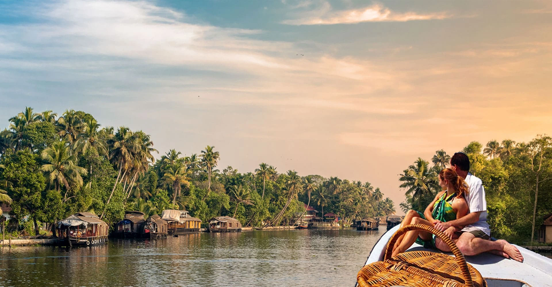 Enchanting Kerala Honeymoon - Suryanelli, Munnar, Alleppey Houseboat, Kovalam & Kanyakumari