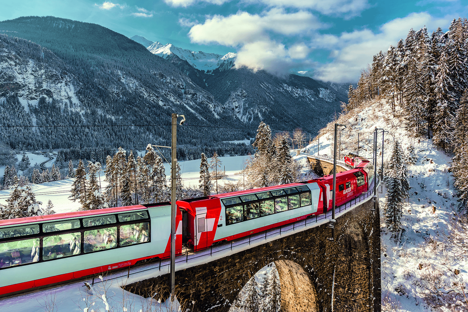2. The Glacier Express, Switzerland