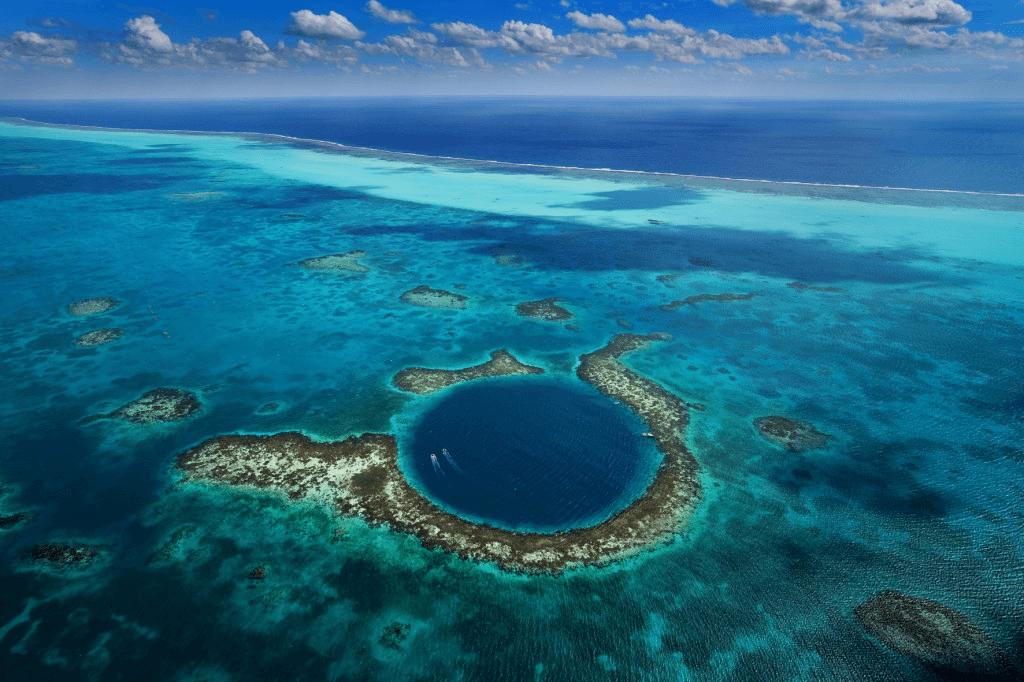 2. The Blue Hole, Belize