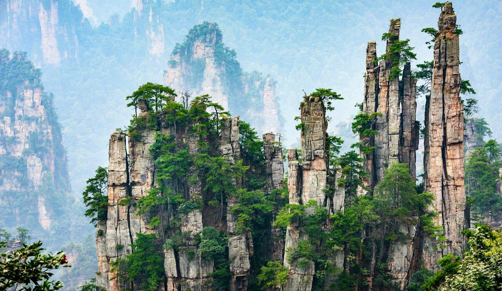 Zhangjiajie National Forest Park, China: Floating Peaks of Pandora
