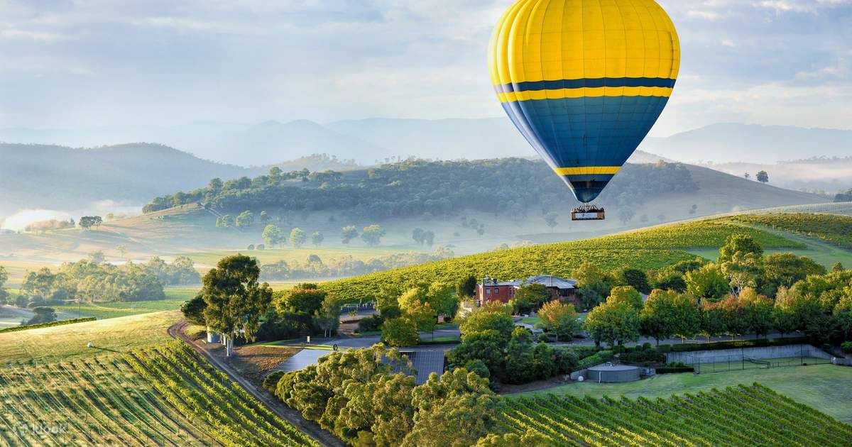Hot Air Ballooning In The Yarra Valley, Victoria