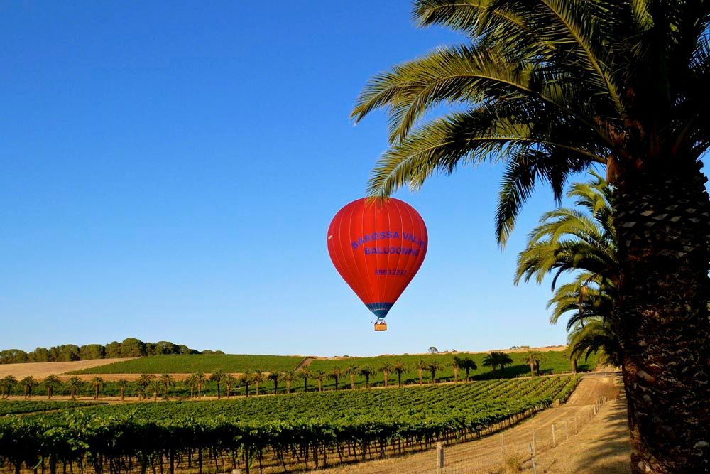 Hot Air Ballooning In The Barossa Valley, South Australia