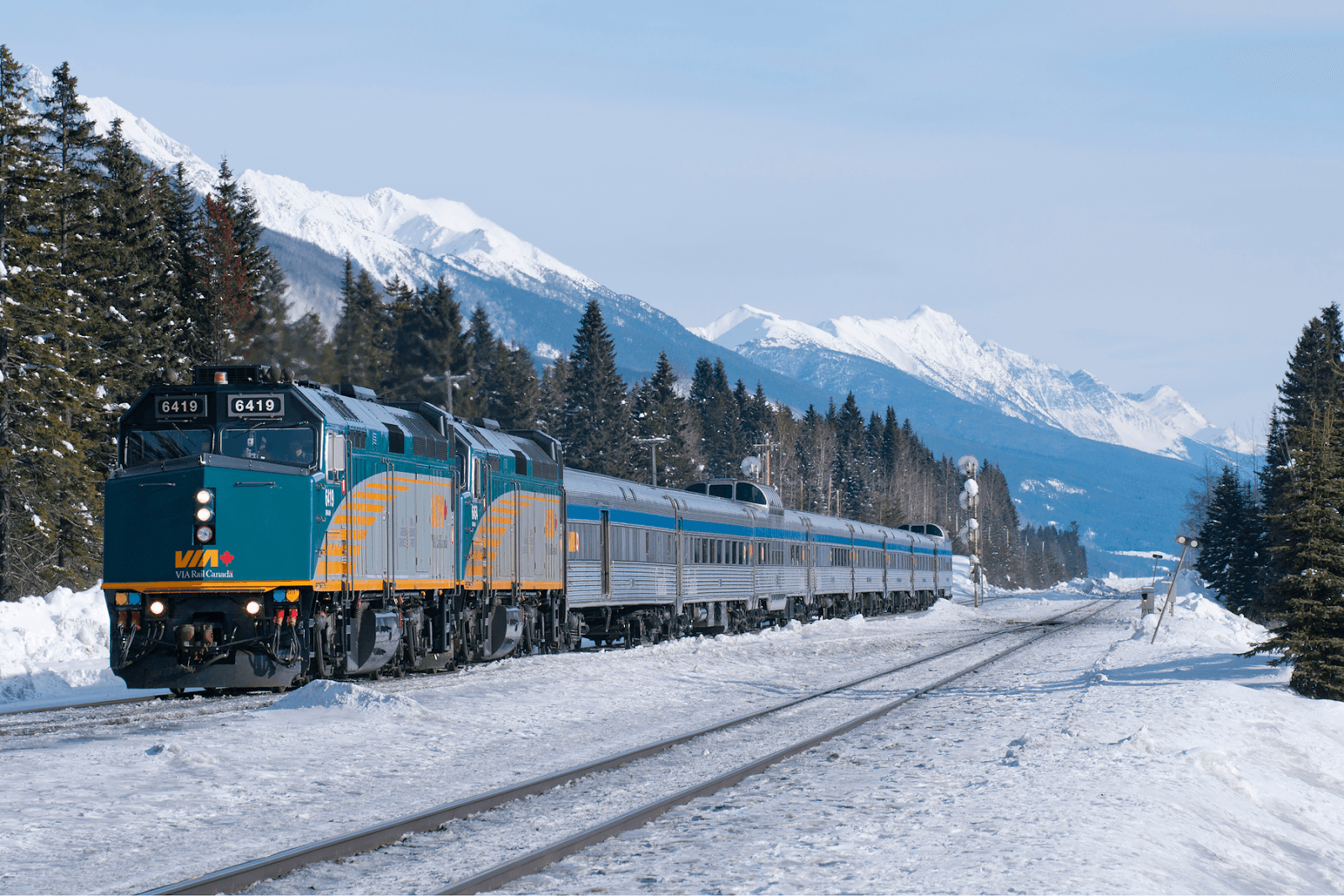 An Epic Winter Train Ride