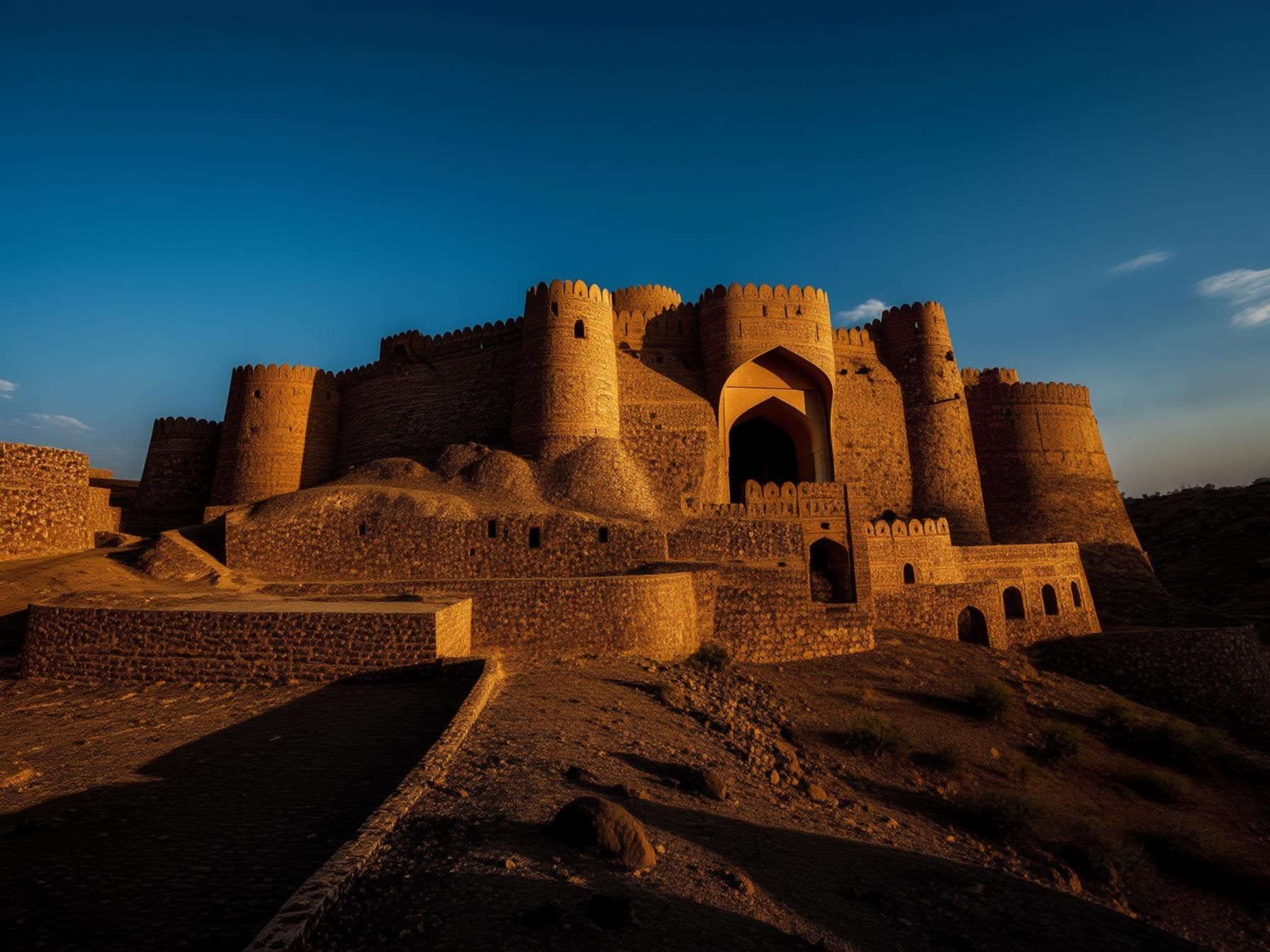 Exploring the History and Architecture of Ranikot Fort in Pakistan