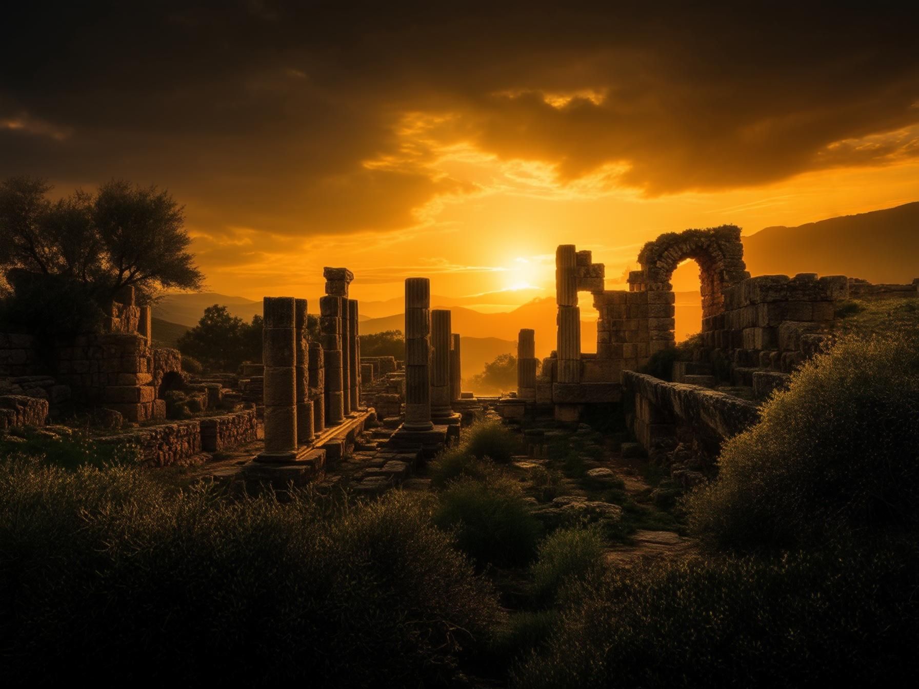 Historical Wonders Unveiling the Ancient Ruins of Polis Greece