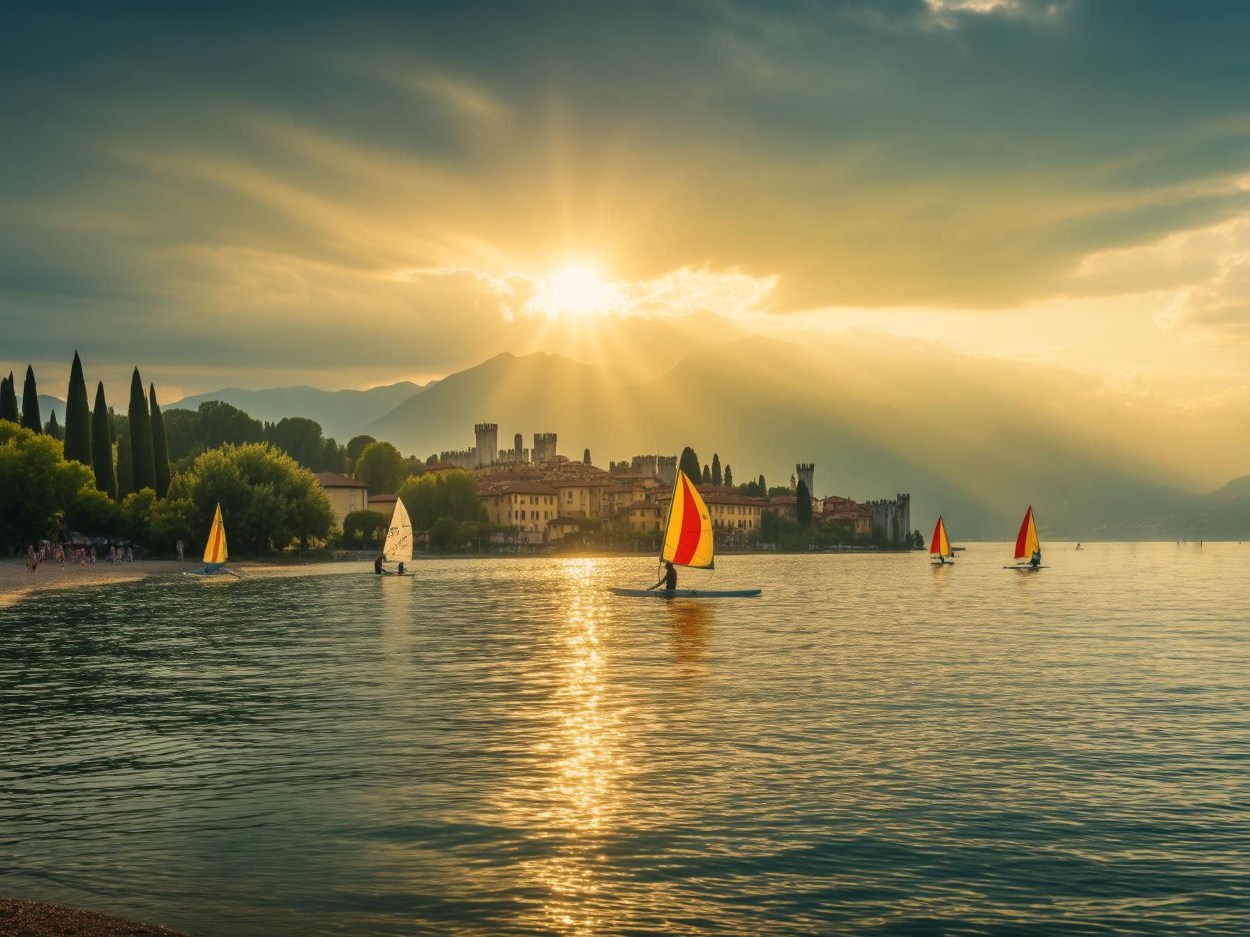 Exploring the Best Lake Garda Beaches and Waterfront Activities in Sirmione
