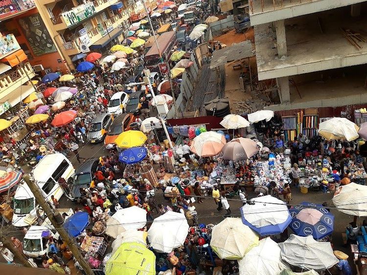 Shop and dine at Makola Market - Accra - Ghana